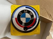 BMW宝马原厂 50周年纪念版 引擎盖 后备箱 车标  轮毂标 LOGO标志