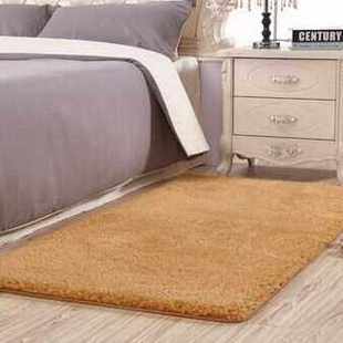 水洗羊羔绒地毯客厅茶几加厚地毯床边地毯长F条脚垫满铺窗台地毯
