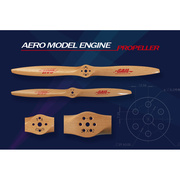 SAIL赛朗航空螺旋桨油动航模榉木DLE发动机打孔专用18-24寸