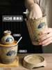 日式筷篓陶瓷筷子筒沥水，家用筷子桶厨房筷子盒，餐具笼收纳架置物架