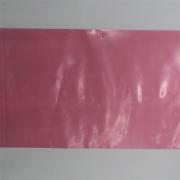 粉红色平口袋防静电PE袋电子组件专包装袋环保袋半透明塑料袋子cm