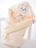 婴儿抱被新生儿秋冬款纯棉加厚初生，宝宝可脱胆多功能襁褓产房包被