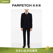 Cruciani男士V领羊绒混纺毛衣FARFETCH发发奇