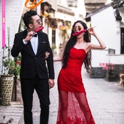 仿真冰糖葫芦儿童摄影道具北京古装饰影楼婚纱照创意拍照舞台演出