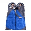 户外秋冬露营双人可拼接睡袋室内打地铺睡垫可伸腿成人野营睡袋