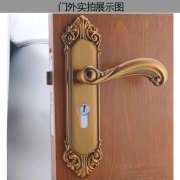 欧式室内门锁通用型家用旧r门换锁卧室锁具150孔距适合5045锁体