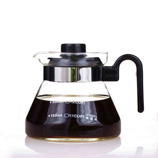 金美莱350ml直火壶花茶壶，煮茶壶养生茶壶咖啡壶耐热玻璃茶壶刻度