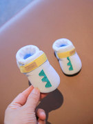 婴儿步前鞋0-6-8一12月婴幼儿鞋子春秋款一岁宝宝学步鞋软底布鞋