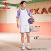中国乔丹篮球套装男2024春季透气速干两件套短裤无袖背心潮流