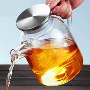 家用电陶炉泡煮茶壶玻璃，加厚耐高温单开水壶烧水壶过滤水果花茶壶