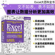 Excel VBA快速入门数据处理实战技巧精粹 数据分析 财务管理 办公