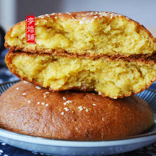 丰镇月饼内蒙古特产手工胡麻油(胡麻油)混糖月饼，传统老式糕点早餐1800g