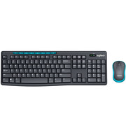 罗技MK275键盘鼠标套装无线键鼠电脑笔记本台式家用办公游戏MK270