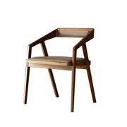 实木办公椅靠背职员木质电脑坐椅工作室会客椅会议室创意椅子凳子