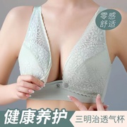 哺乳内衣夏季薄款孕妇，文胸聚拢防下垂产后喂奶纯棉，怀孕期专用胸罩