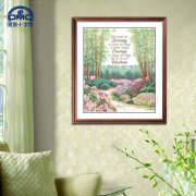 法国DMC十字绣专卖客厅卧室 花草风景系列 经典密林 精准印花