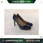 香港直发Salvatore Ferragamo菲拉格慕女士平底船鞋 深蓝色舒适