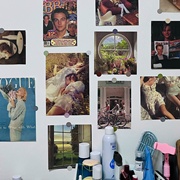 复古ins海报装饰卡照片墙贴画寝室房间布置美化拍照背景墙明信片