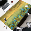 宋王希孟千里江山图卷故宫，超大创意艺术电脑，鼠标垫桌垫茶席键盘垫