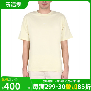 A.P.C.男装logo印花修身短袖圆领常规款T恤上衣 265793