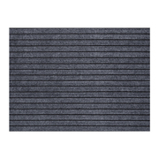 现代简约涤纶地毯门垫纯色条纹入户门地垫家用进门地毯可裁剪地垫