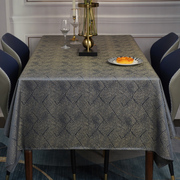 桌布茶几巾布艺北欧现代简约长方形台布轻奢华酒店餐桌布