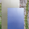 奥崎210玻璃贴膜方格子玻璃，贴纸遮光贴绿色小方格立体格子