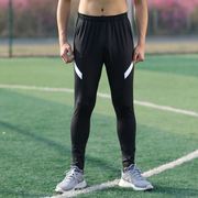 足球训练裤男高弹针织运动裤收腿修身速干长裤吸汗透气弹力健身裤