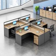 天楷办公家具办公桌椅组合员工桌办公电脑桌椅双人现代简约办公桌