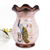 欧式陶瓷器花瓶摆件客厅，插干花艺景德镇家居餐桌，创意摆设装饰花瓶