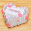 diy手工串珠纸巾盒珠子材料包制作(包制作)创意爱心抽纸盒装饰品摆件包