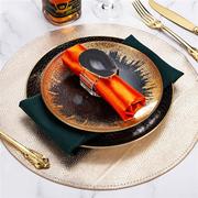 伯善瓷(bosung)欧式西餐餐具盘子牛排盘子西餐盘，西餐餐桌用具全