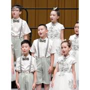 六一儿童合唱服男女童礼服，演出服中小学生纱裙大合唱团诗歌朗诵服