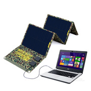 80w太阳能笔记本充电宝器手机，平板通用移动电源户外折叠4usb输出