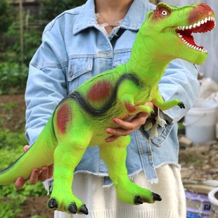 恐龙玩具大号仿真软胶霸王龙动物，模型超大塑胶软儿童宝宝3岁6男孩