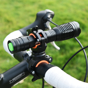 自行车灯架山地车灯夹前灯音响手电筒可旋转固定支架灯座骑行装备