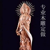 木雕定制雕刻订做订制木头手工加工寺庙神像佛像人物动物摆件