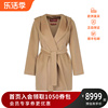 Max Mara Studio女士山羊绒/绵羊毛中长款大衣外套60110337 VIDIM