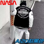 Z-NASA联名美式秋冬季棒球服2023年加厚外套男女春秋款夹