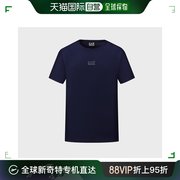 香港直邮EMPORIO ARMANI 男士藏青色棉质短袖T恤 3LPT27-PJ7CZ-15