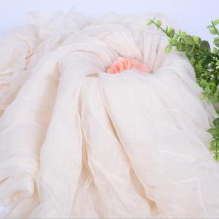 坯布涤棉柔软被里纱布32支包棉絮棉花被胎被胆布料幅宽2.4米