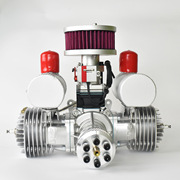 DLE170EFI电喷汽油发动机两冲程无人机长航时动力油动航模引擎