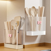 筷子收纳盒厨房置物架高档壁挂式餐具家用筷筒笼子装勺子筷笼