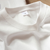 (买一送一)230g重磅纯棉，短袖t恤男圆领纯白色，打底衫男女同款