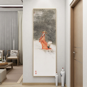 百特好x青心中国古代四大美女挂画新中式，客厅装饰画玄关壁画