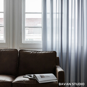 简约现代加厚雪纺纱纯色日式窗纱帘客厅卧室北欧风格白纱窗帘