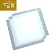 定制乳白单面磨砂亚克力板白色扩散板透光板匀光片灯罩灯箱板灯片