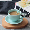 龙泉青瓷精致大号咖啡杯陶瓷茶杯，情侣杯水杯早餐牛奶杯创意
