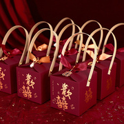 喜糖盒2024糖盒结婚糖果盒空盒礼盒装创意个性包装盒子订婚