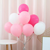 10寸加厚粉色气球结婚礼，婚房装饰布置气球生日，宴亚光气球公主粉色